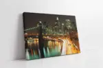 Amerika Gece Köprü | Kanvas Tablo | Cam Tablo | Mdf Tablo | A27515