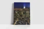 New York Gece | Kanvas Tablo | Cam Tablo | Mdf Tablo | A27525 - Görsel 2
