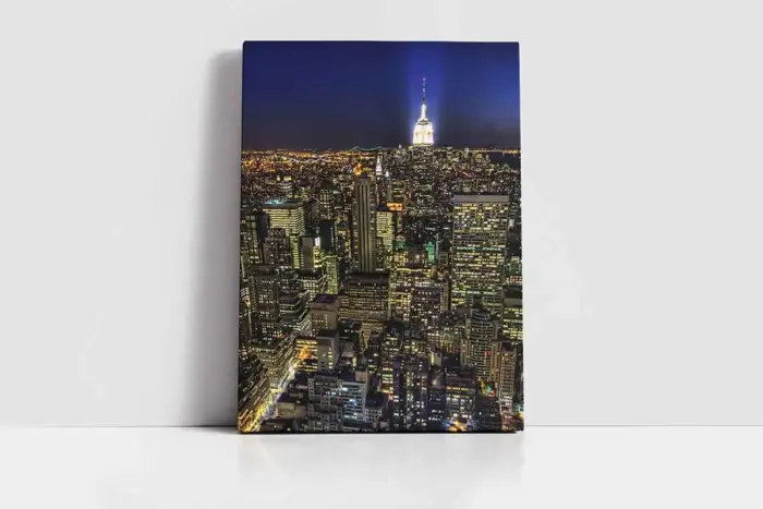 New York Gece | Kanvas Tablo | Cam Tablo | Mdf Tablo | A27525 - Görsel 2