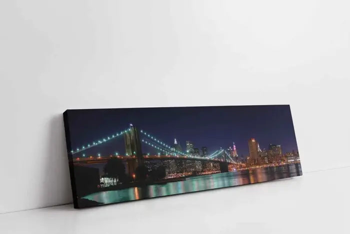 Brooklyn Köprüsü | Kanvas Tablo | Cam Tablo | Mdf Tablo | A27531 - Görsel 1