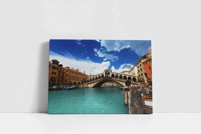Rialto Köprüsü | Kanvas Tablo | Cam Tablo | Mdf Tablo | A27535 - Görsel 2
