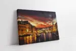 Rialto Köprüsü | Kanvas Tablo | Cam Tablo | Mdf Tablo | A27545