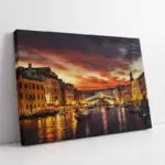 Rialto Köprüsü | Kanvas Tablo | Cam Tablo | Mdf Tablo | A27545