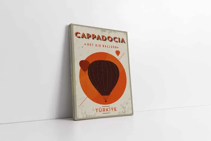 Kapadokya | Kanvas Tablo | Cam Tablo | Mdf Tablo | A27548 - Görsel 1