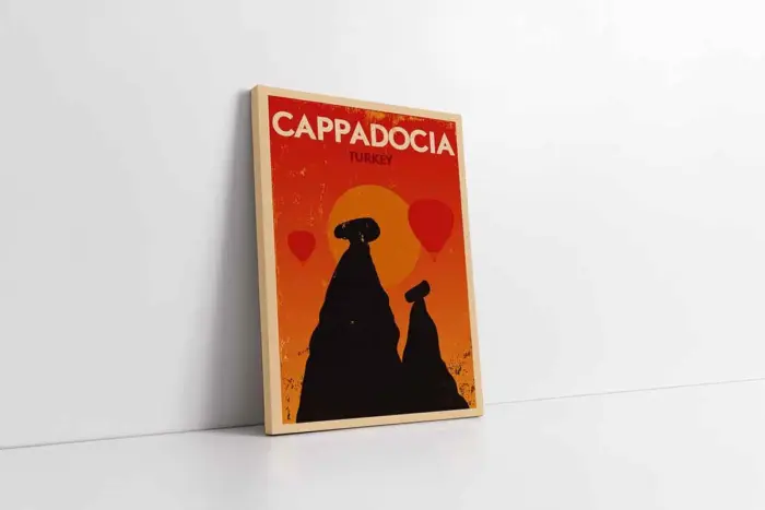 Kapadokya | Kanvas Tablo | Cam Tablo | Mdf Tablo | A27550 - Görsel 1