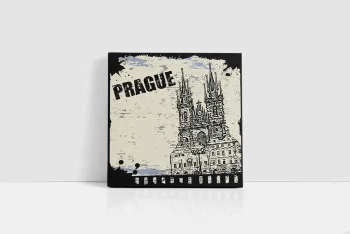 Prag | Kanvas Tablo | Cam Tablo | Mdf Tablo | A27552 - Görsel 2