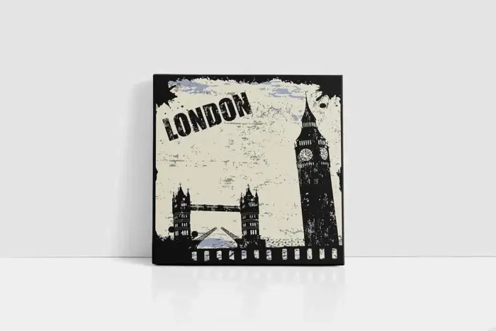 Londra | Kanvas Tablo | Cam Tablo | Mdf Tablo | A27557 - Görsel 2