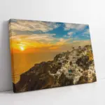 Santorini Adası | Kanvas Tablo | Cam Tablo | Mdf Tablo | A27564