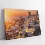 Santorini Adası | Kanvas Tablo | Cam Tablo | Mdf Tablo | A27569