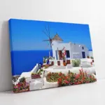 Santorini Adası | Kanvas Tablo | Cam Tablo | Mdf Tablo | A27572