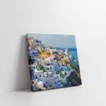 Santorini Adası | Kanvas Tablo | Cam Tablo | Mdf Tablo | A27574