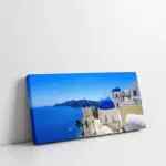 Santorini Adası | Kanvas Tablo | Cam Tablo | Mdf Tablo | A27581