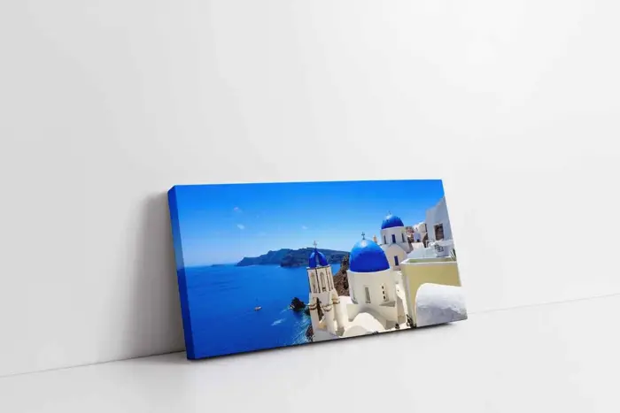 Santorini Adası | Kanvas Tablo | Cam Tablo | Mdf Tablo | A27581 - Görsel 1