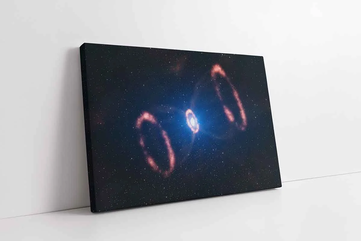 KA29041-10 Gökyüzünde Yıldızlar | Kanvas Tablo | Cam Tablo | Mdf Tablo | A29041 - Görsel 1