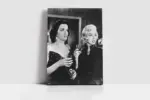 Siyah Beyaz Marilyn Monroe | Kanvas Tablo | Cam Tablo | Mdf Tablo | A31004 - Görsel 2