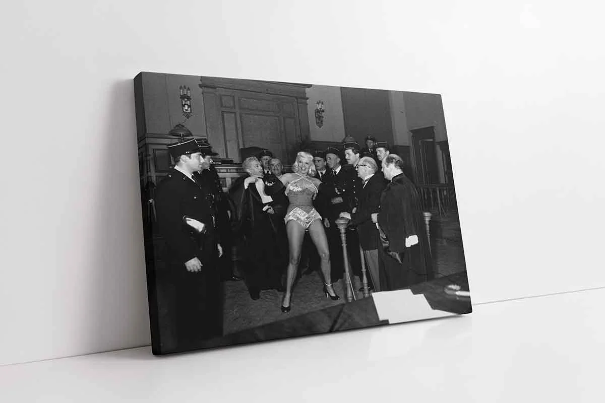 KA31006-10 Siyah Beyaz Marilyn Monroe | Kanvas Tablo | Cam Tablo | Mdf Tablo | A31006 - Görsel 1