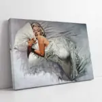 Renkli Marilyn Monroe | Kanvas Tablo | Cam Tablo | Mdf Tablo | A31015