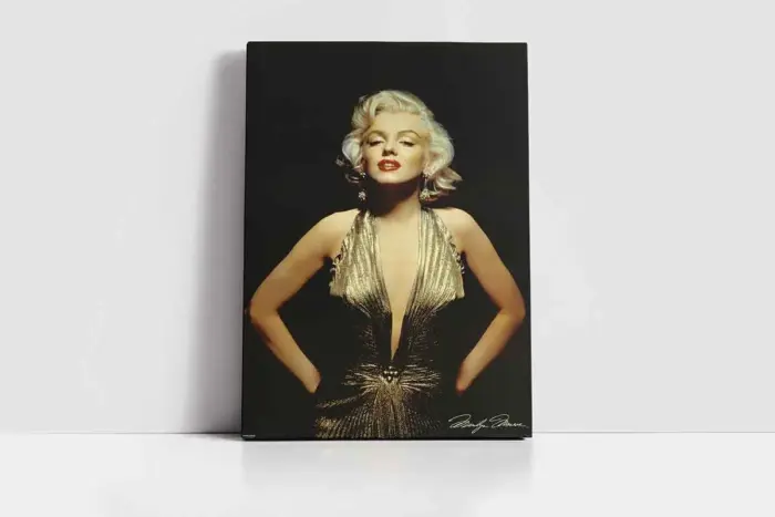 Renkli Marilyn Monroe | Kanvas Tablo | Cam Tablo | Mdf Tablo | A31019 - Görsel 2