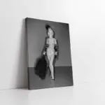Siyah Beyaz Marilyn Monroe | Kanvas Tablo | Cam Tablo | Mdf Tablo | A31022