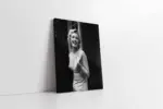 Siyah Beyaz Marilyn Monroe | Kanvas Tablo | Cam Tablo | Mdf Tablo | A31028
