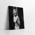 Siyah Beyaz Marilyn Monroe | Kanvas Tablo | Cam Tablo | Mdf Tablo | A31028