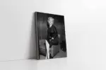 Siyah Beyaz Marilyn Monroe | Kanvas Tablo | Cam Tablo | Mdf Tablo | A31036