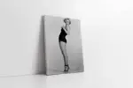 Siyah Beyaz Marilyn Monroe | Kanvas Tablo | Cam Tablo | Mdf Tablo | A31042