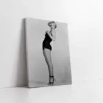Siyah Beyaz Marilyn Monroe | Kanvas Tablo | Cam Tablo | Mdf Tablo | A31042