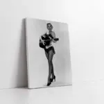 Siyah Beyaz Marilyn Monroe | Kanvas Tablo | Cam Tablo | Mdf Tablo | A31048