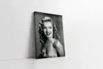 Siyah Beyaz Marilyn Monroe | Kanvas Tablo | Cam Tablo | Mdf Tablo | A31050