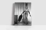 Siyah Beyaz Marilyn Monroe | Kanvas Tablo | Cam Tablo | Mdf Tablo | A31054 - Görsel 2
