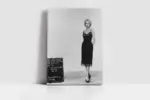 Siyah Beyaz Marilyn Monroe | Kanvas Tablo | Cam Tablo | Mdf Tablo | A31055 - Görsel 2