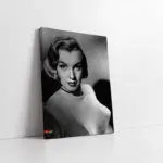Siyah Beyaz Marilyn Monroe | Kanvas Tablo | Cam Tablo | Mdf Tablo | A31061