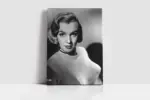 Siyah Beyaz Marilyn Monroe | Kanvas Tablo | Cam Tablo | Mdf Tablo | A31061 - Görsel 2