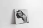 Siyah Beyaz Marilyn Monroe | Kanvas Tablo | Cam Tablo | Mdf Tablo | A31062