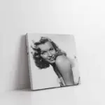 Siyah Beyaz Marilyn Monroe | Kanvas Tablo | Cam Tablo | Mdf Tablo | A31062