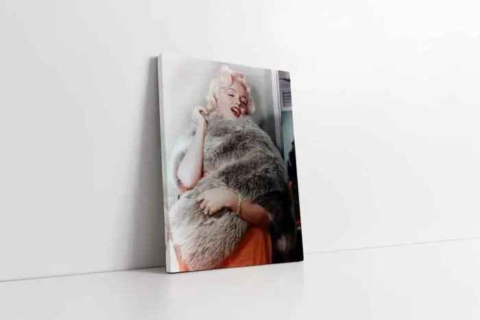 Renkli Marilyn Monroe | Kanvas Tablo | Cam Tablo | Mdf Tablo | A31064 - Görsel 1