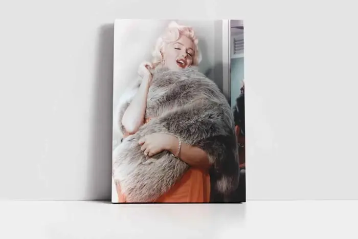 Renkli Marilyn Monroe | Kanvas Tablo | Cam Tablo | Mdf Tablo | A31064 - Görsel 2