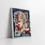 Siyah Beyaz Marilyn Monroe | Kanvas Tablo | Cam Tablo | Mdf Tablo | A31070