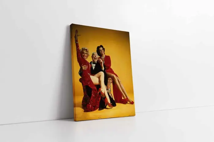 Renkli Marilyn Monroe | Kanvas Tablo | Cam Tablo | Mdf Tablo | A31072 - Görsel 1