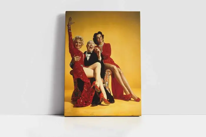 Renkli Marilyn Monroe | Kanvas Tablo | Cam Tablo | Mdf Tablo | A31072 - Görsel 2