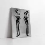 Siyah Beyaz Marilyn Monroe | Kanvas Tablo | Cam Tablo | Mdf Tablo | A31078