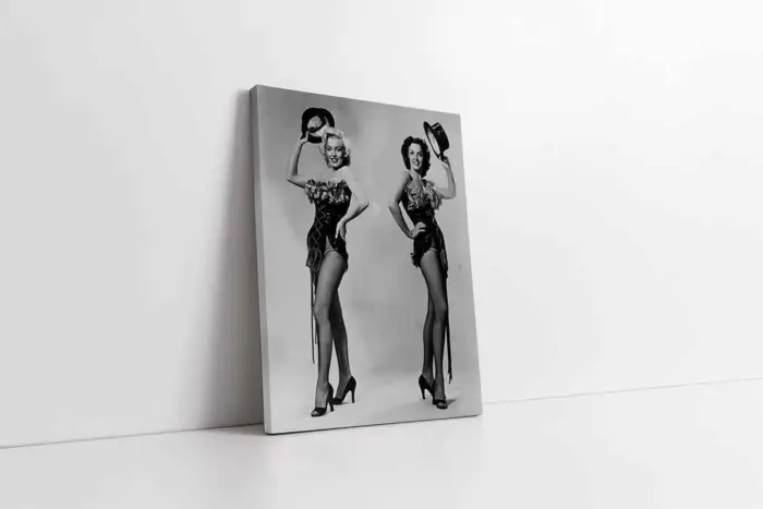 Siyah Beyaz Marilyn Monroe | Kanvas Tablo | Cam Tablo | Mdf Tablo | A31078 - Görsel 1