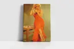 Renkli Marilyn Monroe | Kanvas Tablo | Cam Tablo | Mdf Tablo | A31080 - Görsel 2