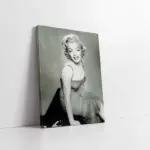 Siyah Beyaz Marilyn Monroe | Kanvas Tablo | Cam Tablo | Mdf Tablo | A31082