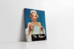 Renkli Marilyn Monroe | Kanvas Tablo | Cam Tablo | Mdf Tablo | A31084