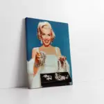 Renkli Marilyn Monroe | Kanvas Tablo | Cam Tablo | Mdf Tablo | A31084