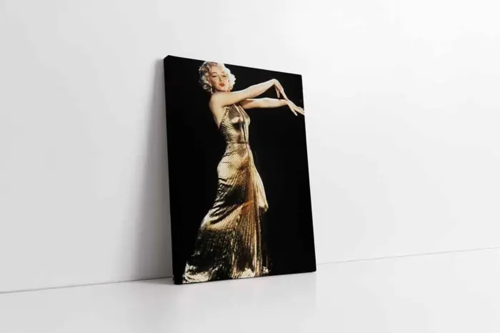 Renkli Marilyn Monroe | Kanvas Tablo | Cam Tablo | Mdf Tablo | A31087 - Görsel 1