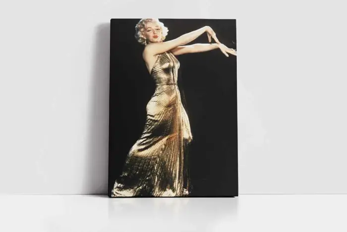 Renkli Marilyn Monroe | Kanvas Tablo | Cam Tablo | Mdf Tablo | A31087 - Görsel 2