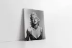 Siyah Beyaz Marilyn Monroe | Kanvas Tablo | Cam Tablo | Mdf Tablo | A31089